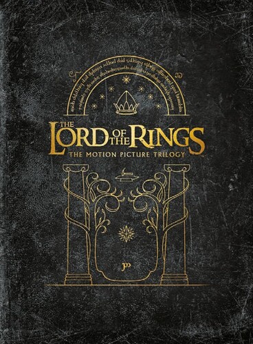 Lord Of The Rings Trilogy: One Ring Gift Box-Special Edition - 9-Disc Boxset includes Theatrical & Extended Editions in 4K Ultra HD, Limited New Book Packaging with faux-leather finish, gold foil & embossing, & a Noble Collection One Ring Replica [Import]