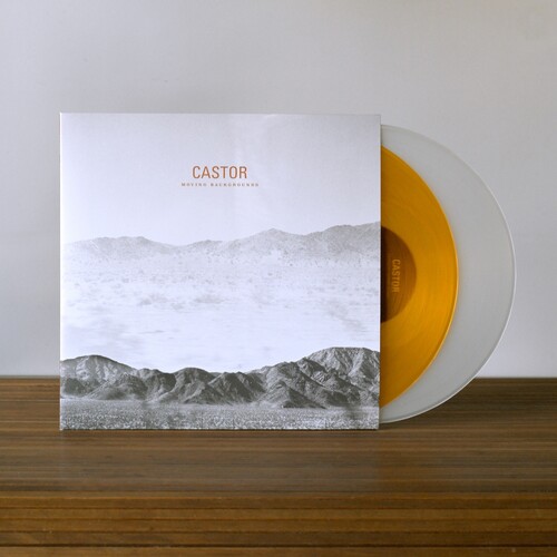 Castor - Moving Backgrounds - Orange vinyl record cover