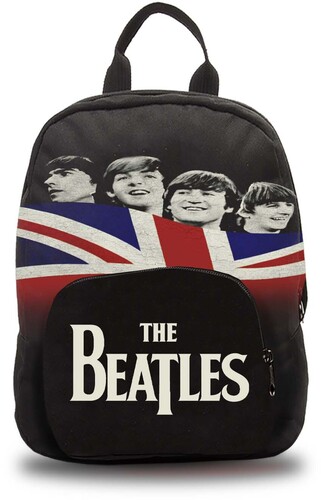 ROCKSAX BEATLES LET IT BE FLAG MINI BACKPACK BLACK