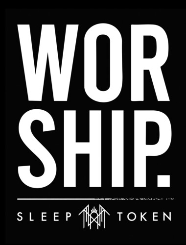 ROCKSAX SLEEP TOKEN SRP FL BLNK WORSHIP 50X60