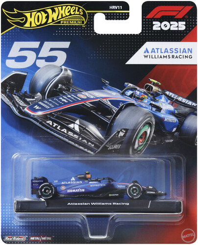 HOT WHEELS PREMIUM RACE TEAM WILLIAMS DRIVER 1
