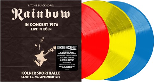 Ritchie's Blackmore Rainbow - Live From Koln 1976 [Translucent Red