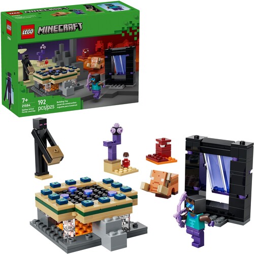 MINECRAFT NETHER & END PORTAL JOURNEY