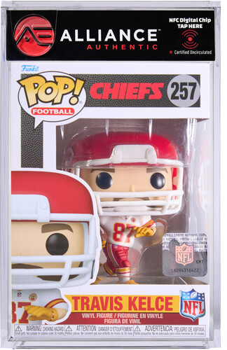 KANSAS CITY CHIEFS TRAVIS KELCE (AWAY UNIFORM)