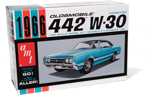 AMT 1966 Oldsmobile Olds 442 Hardtop 1/25 Scale Model Kit