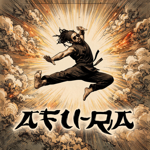 Afu-Ra - Whirlwind Thru Cities b/w D&D Soundclash vinyl record cover
