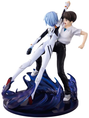EVANGELION - SHINJI & REI (EVANGELION 2.22) FIGURE