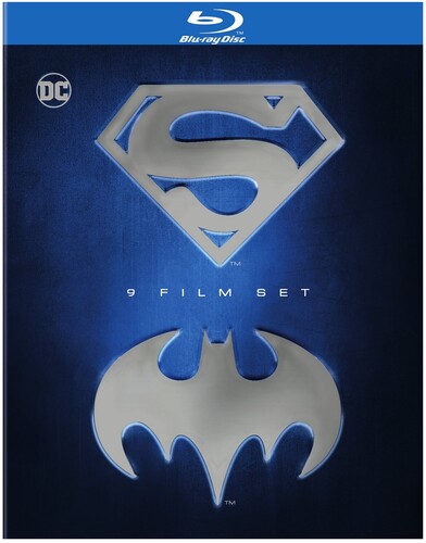 Batman and Superman 9-film Set