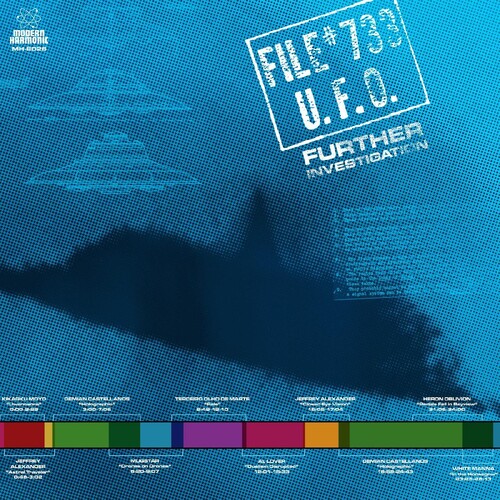Various Artists - File #733 U.F.O. - Further Investigation vinyl record cover