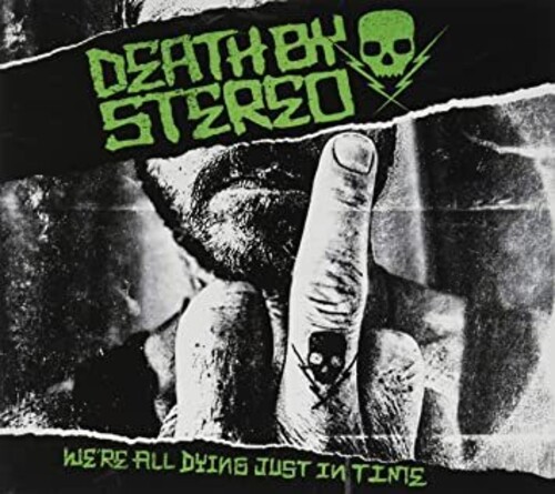 Death By Stereo - We're All Dying Just In Time (Grn) vinyl record cover