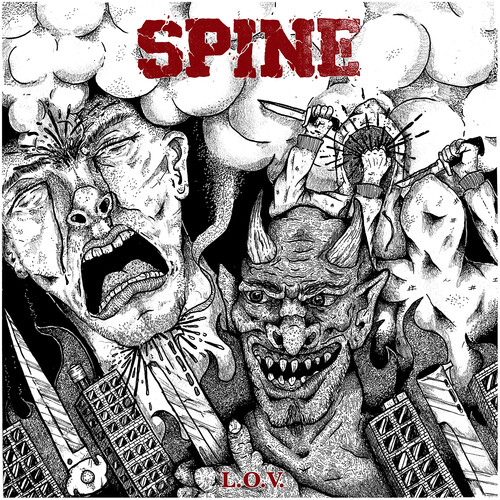 Spine - L.O.V. vinyl record cover