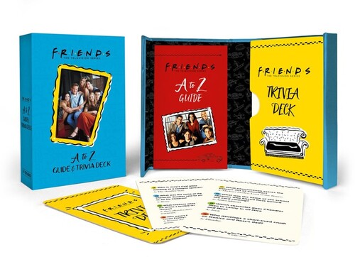 FRIENDS A TO Z GUIDE AND TRIVIA DECK