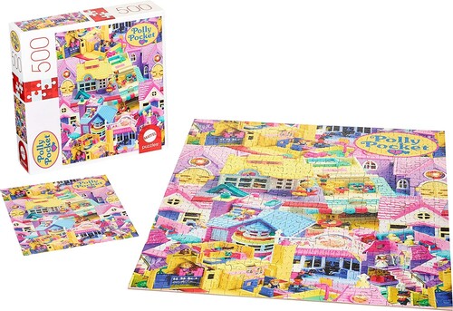 Polly Pocket - Mattel Games - Polly Pocket Dollhouse 500 Piece Puzzle