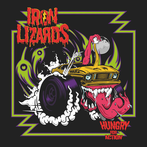 Iron Lizards - Hungry For Action [Colored Vinyl] [Limited Edition] (Purp)