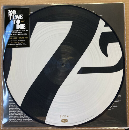 Hans Zimmer - No Time to Die [Import Limited Edition 007 Symbol Version LP]