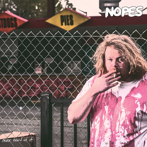 Nopes - Never Heard Of It (White Black Pink) (Blk) vinyl record cover