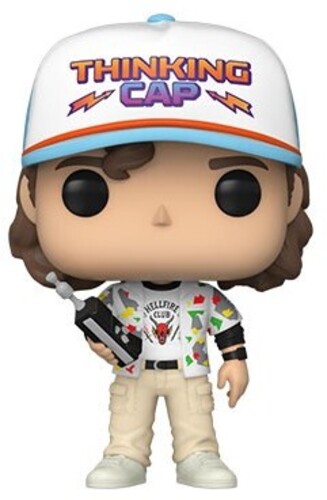 POP TV STRANGER THINGS S4 DUSTIN AND THINKING CAP