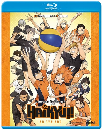 Haikyu!! Season 1 Complete Collection (3-disc set blu ray) 816726020211