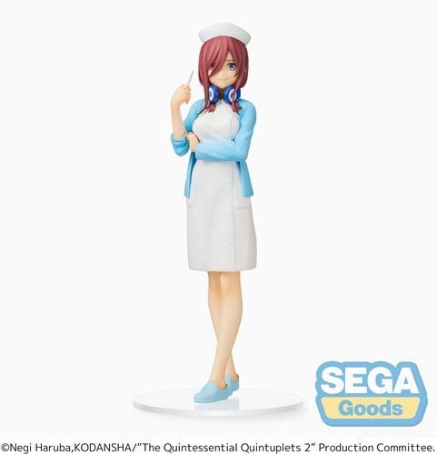 SEGA - Quintessential Quintuplets 2 - Miku Nakano - Nurse Version SPM Statue