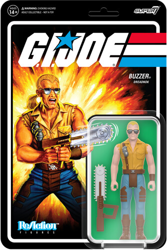 G.I. JOE REACTION FIGURES WAVE 7 - BUZZER