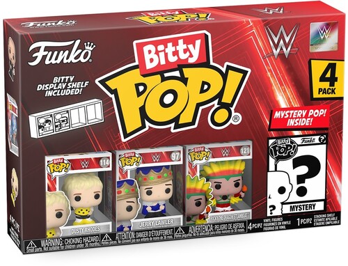 BITTY POP WWE DUSTY RHODES 4 PACK