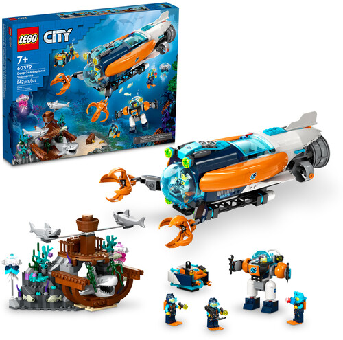 LEGO CITY EXPLORATION DEEP SEA EXPLORER SUBMARINE