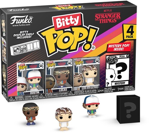 BITTY POP STRANGER THINGS SEASON 1 DUSTIN 4 PACK