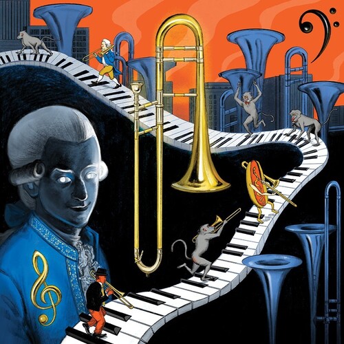 Holy Wow (Blue) (Colv) (Org) - Trombone Champ - O.S.T. (Blue) vinyl record cover