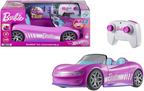 Mattel - Hot Wheels R/C 1:12 Barbie Convertible Vehicle