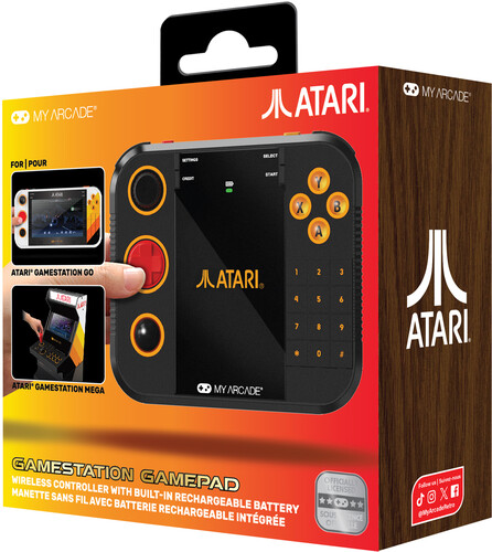 MYARCADE DGUNL7152 ATARI GAMESTATION GAMEPAD WIREL
