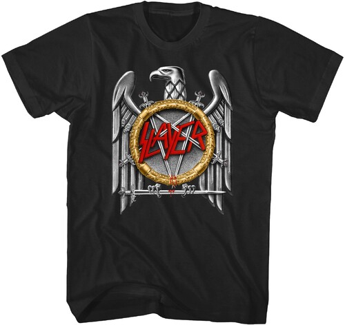 SLAYER SILVER EAGLE TSHIRT SM BLK TS4416SLAA1
