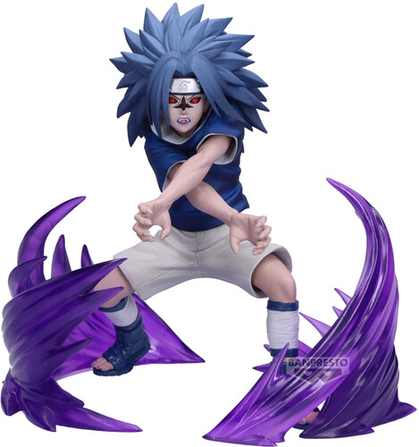 Banpresto - Naruto 72 series - Vibration Stars - Sasuke Uchiha Statue