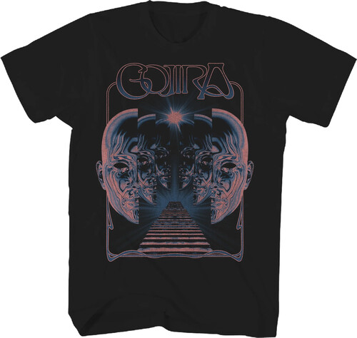 GOJIRA FACES TSHIRT 1X LARGE BLACK