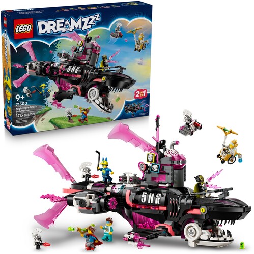 DREAMZZZ NIGHTMARE SHARK SUBMARINE 2IN1