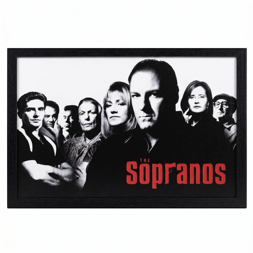 SOPRANOS - LOGO 11X17 FRAMED GEL COAT