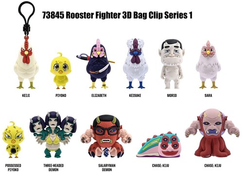 ROOSTER FIGHTER 3D FOAM BAG CLIP S1 24CT PDQ|alliance entertainment