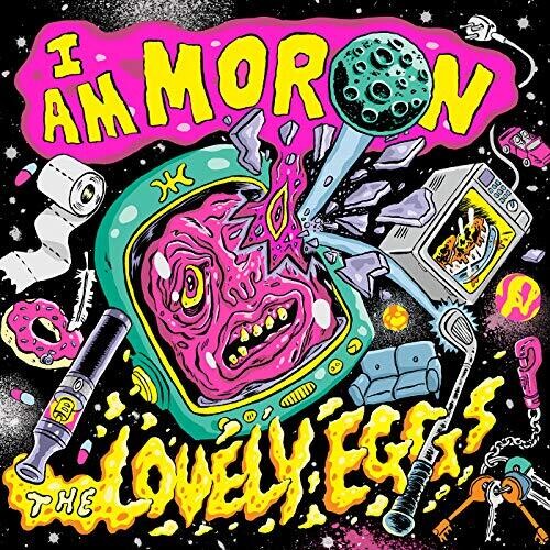 Lovely Eggs - I Am Moron vinyl record cover