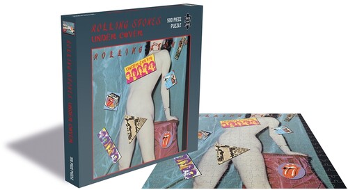 RockSaws - Rolling Stones Undercover (500 Piece Jigsaw Puzzle)