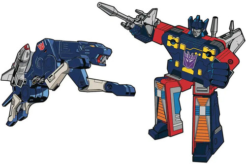 Icon Heroes - Transformers Ravage X Rumble Retro Pin Set (Net)
