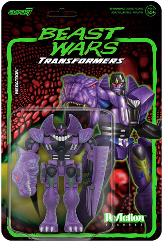 TRANSFORMERS REACTION WAVE 7 BEAST WARS - MEGATRON