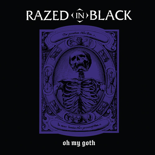 Razed In Black - Oh My Goth - Purple Black Splatter (Blk) [Colored Vinyl]
