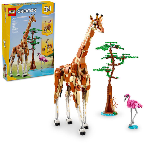 LEGO CREATOR WILD SAFARI ANIMALS 3 IN 1