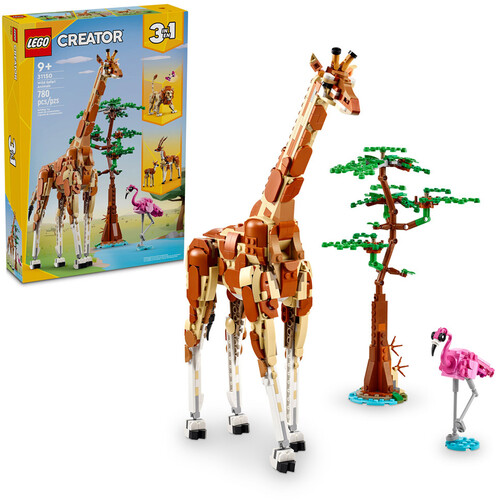 LEGO CREATOR WILD SAFARI ANIMALS 3 IN 1