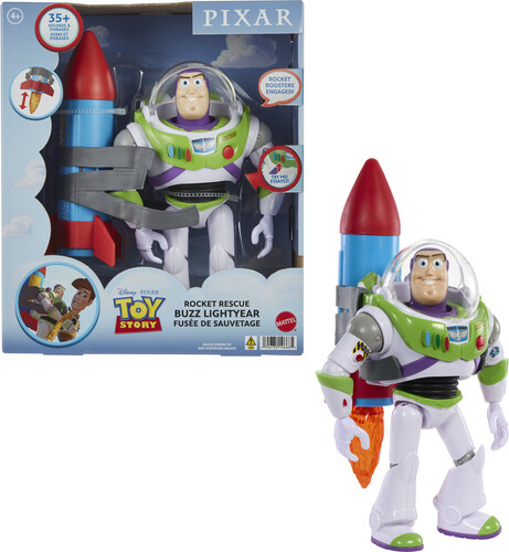PIXAR TOY STORY BUZZ LIGHTYEAR 10IN ACTION FIGURE