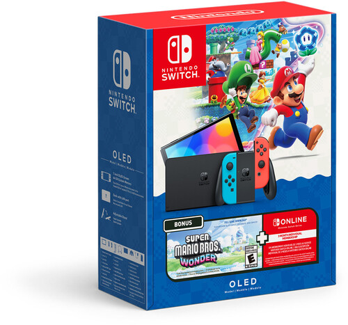 SYSTEM: OLED - SUPER MARIO BROS WONDER BUNDLE