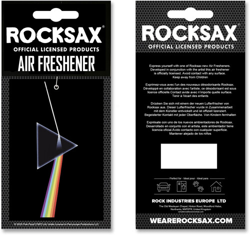 Rocksax - Pink Floyd - Dark Side of the Moon - Air Freshener (Vanilla)