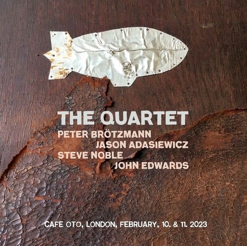 Peter Brotzmann  / Edwards,John / Noble,Steve - Quartet vinyl record cover