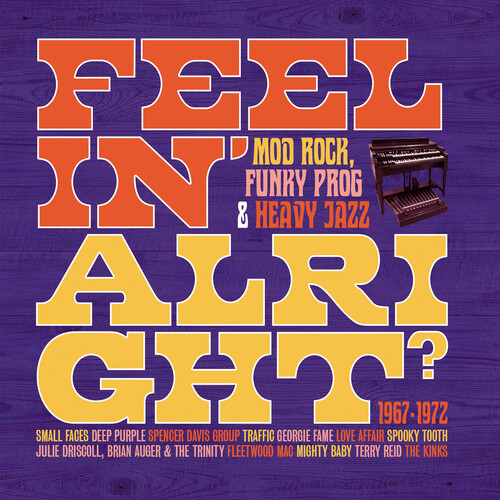 Feelin Alright: Mod Rock Funky Prog & Heavy Jazz - Feelin Alright: Mod Rock Funky Prog & Heavy Jazz vinyl record cover