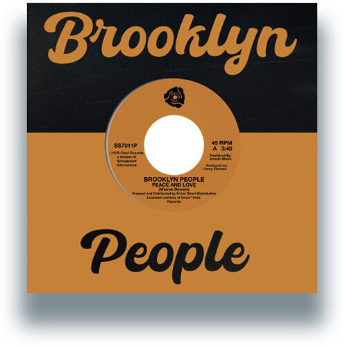 Brooklyn People - Peace & Love vinyl record cover