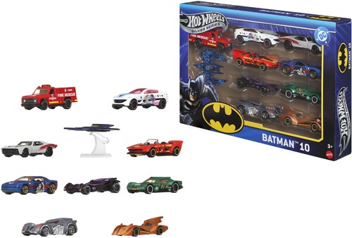HOT WHEELS BATMAN 10 PACK